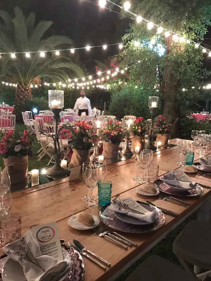 Decoracion mesa de novios - 1