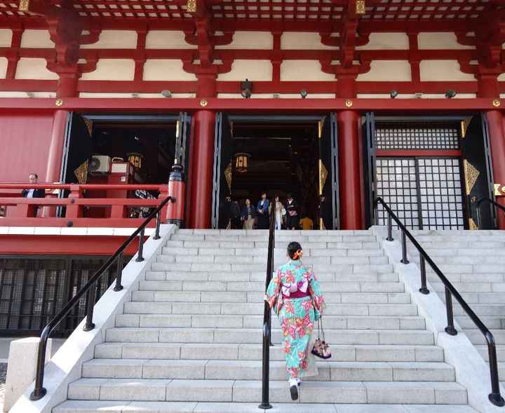 Asakusa en kimono