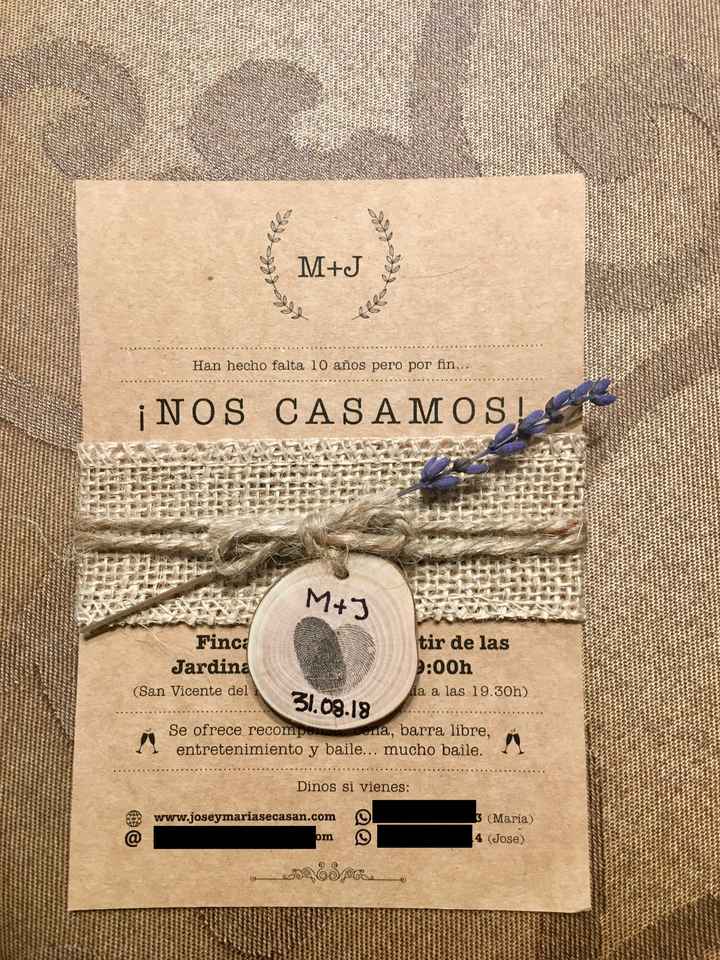  Invitaciones hiper baratas y con encanto... ¡sí, se puede! - 1