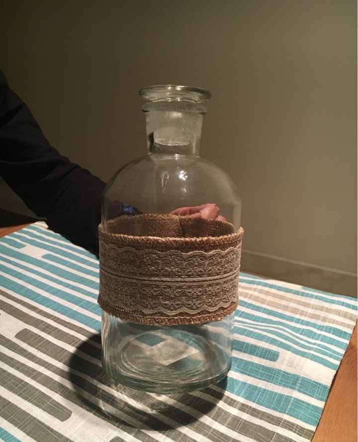 Centros de mesa rústicos para bodas veraniegas !!! hechos por mi ! estilo ibicenco! - 2