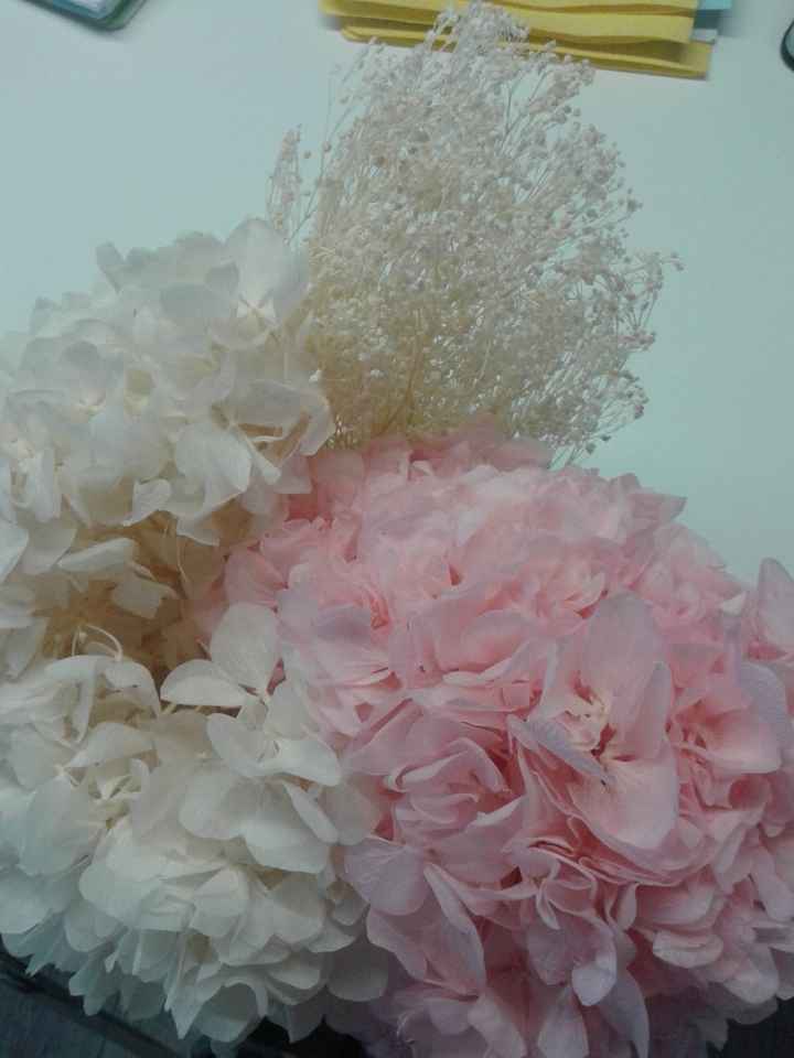 Tocado de porcelana fria o flores naturales??help meeeee - 2