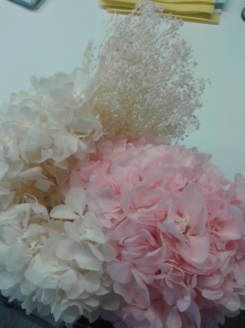 Tocado de porcelana fria o flores naturales??help meeeee - 2