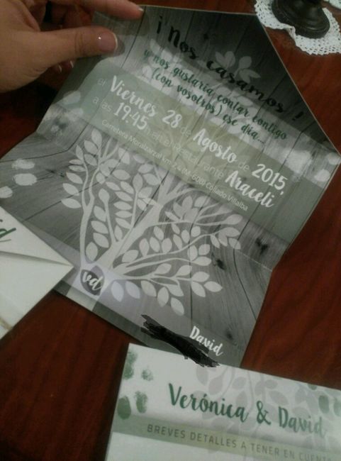 Mis invitaciones, detalles y tarjetas de agradecimiento para los invitados - 4