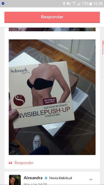 Sujetador espalda al aire con push up!!! - 1
