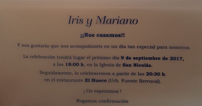 Invitaciones y tarjetas de agradecimiento!! - 3