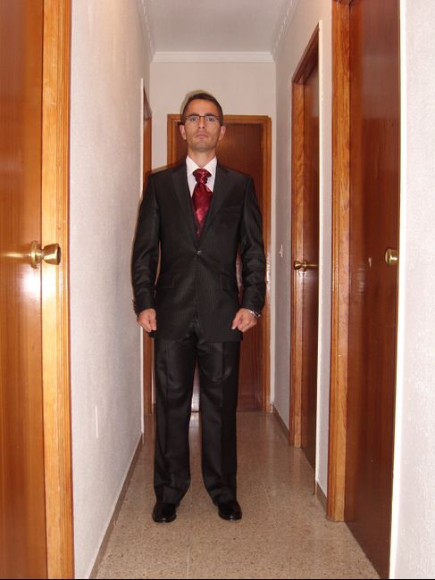 el traje del novio