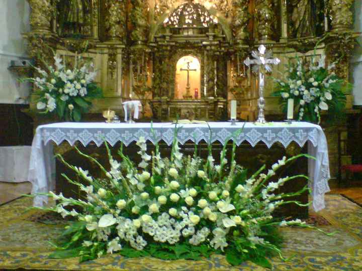 centro de la iglesia