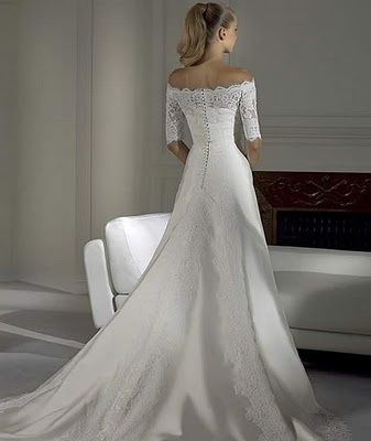 vestido por detras