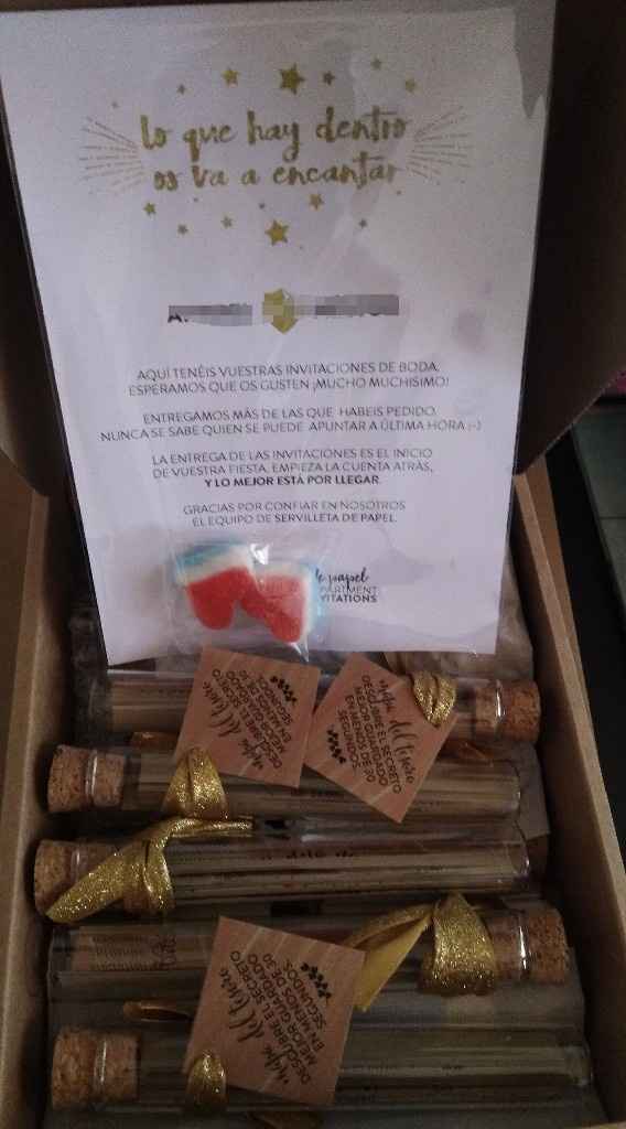 Invitaciones con servilletas de papel - 1
