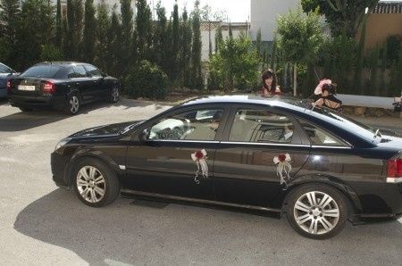 coche del novio