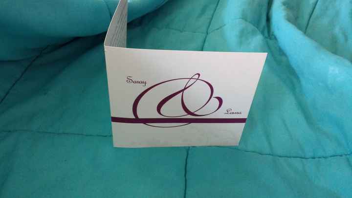 Tarjetas de invitacion - 1