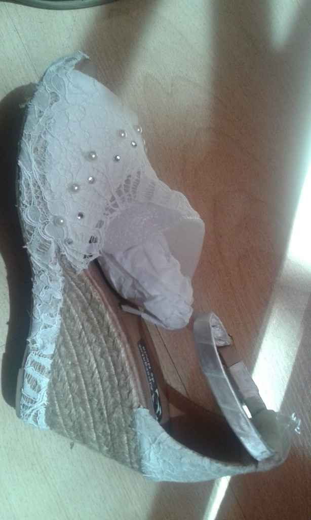 zapato comodo de novia