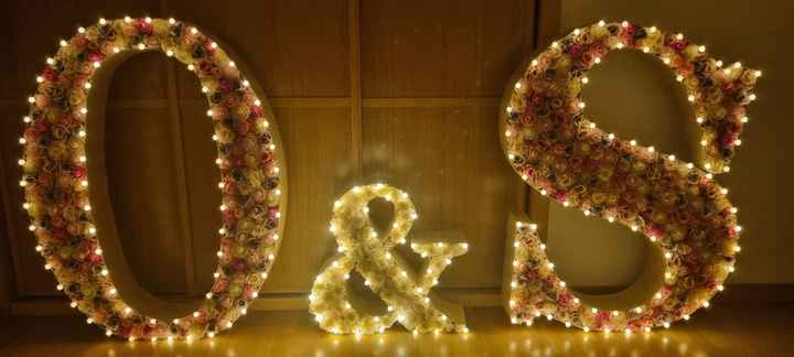iniciales grandes boda - Paso a Paso - 18