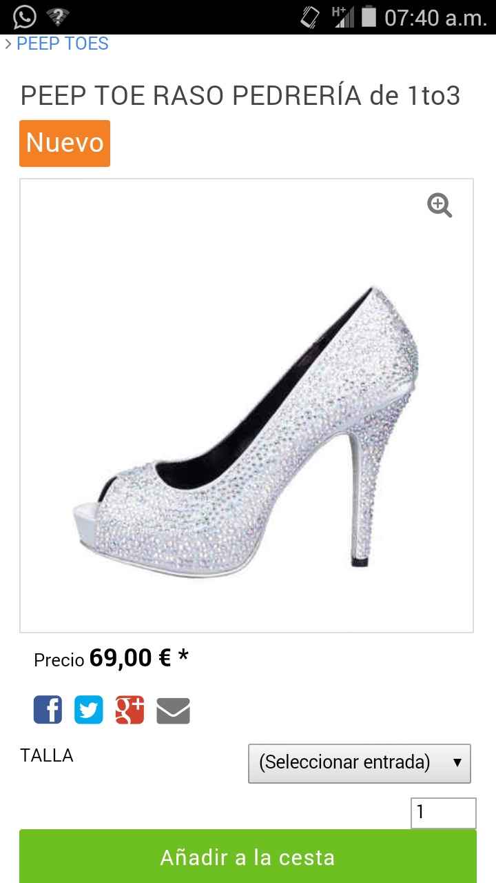 Nuestros zapatos bodas 2015 - 1