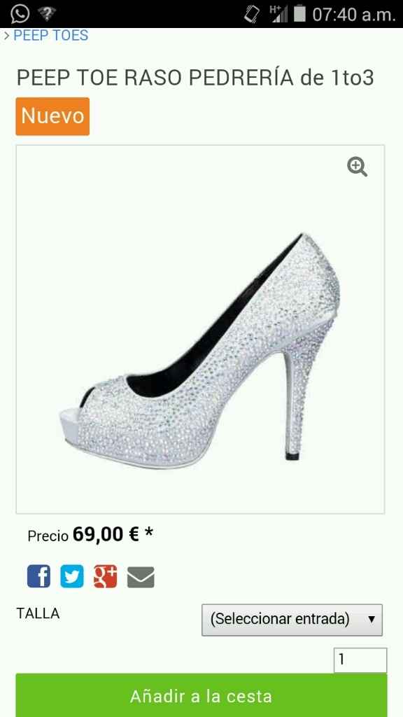 Zapatos con brillantes - 1