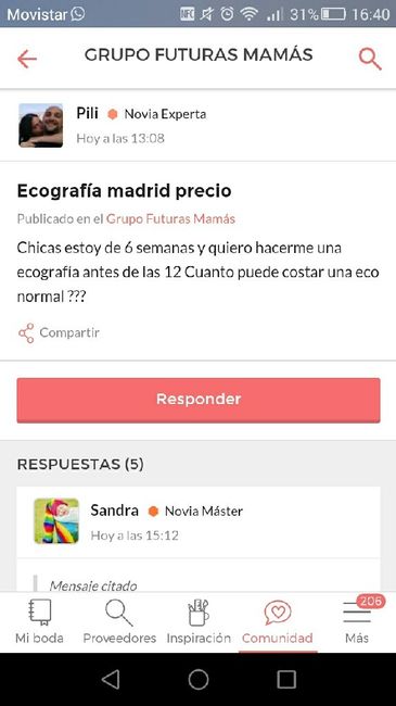 Futuras mamas septiembre 2016 - 1