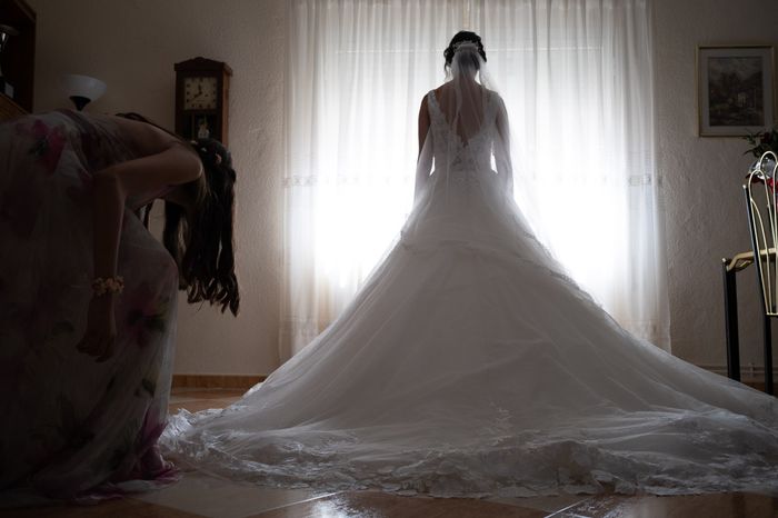 Vestido de novia y tiempo 1