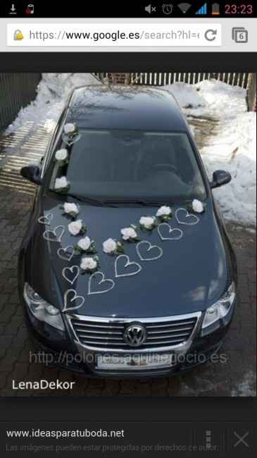 ¿Cómo se decora al coche de la novia? - 2
