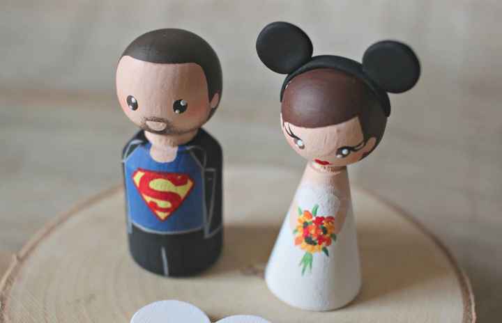 Muñecos personalizados tarta - 1