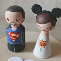 Muñecos personalizados tarta - 1