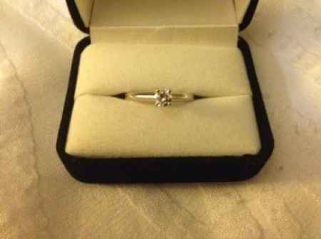 Anillo de Pedida