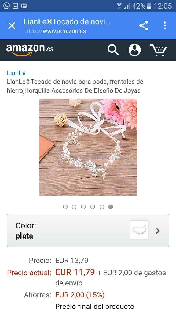 Tocados amazon - 2