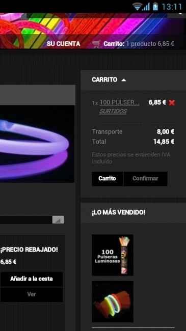 Pulseras luminosas - 2