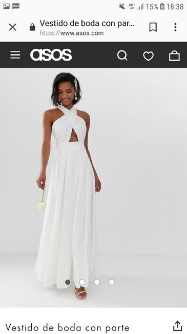 vestidos novia asos - 2