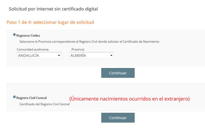 Certificado literal de nacimiento 1