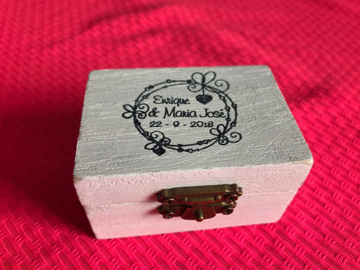 Mi cajita porta alianzas! 💍 - 1