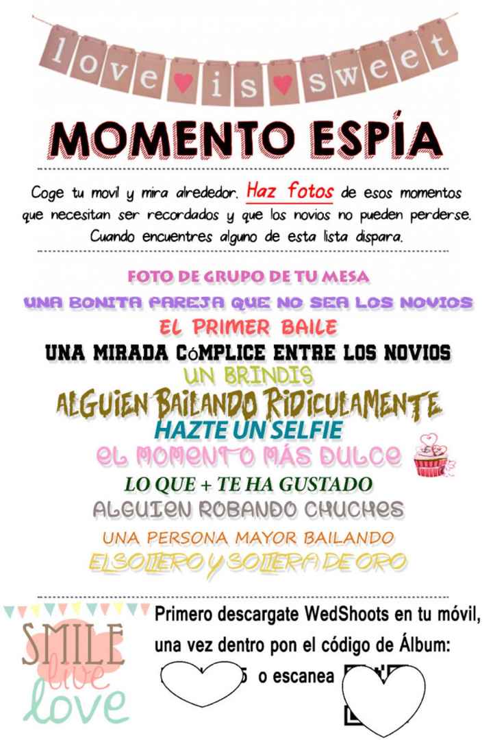 ¿wedshoots si o no? ¿donde anunciarlo? - 1