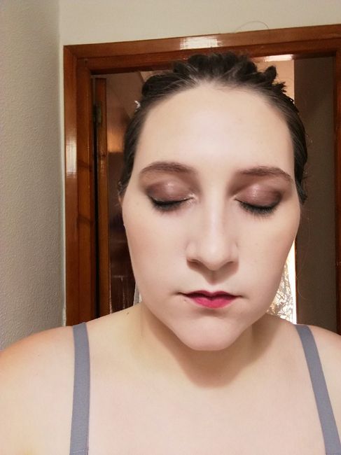 Mi autoprueba de maquillaje!! - 2