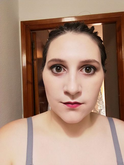 Mi autoprueba de maquillaje!! - 3