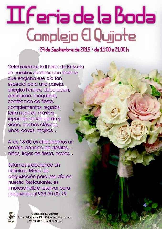 Ii feria de la boda en vitigudino - 1