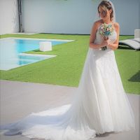 Lavar el vestido para el postboda - 2