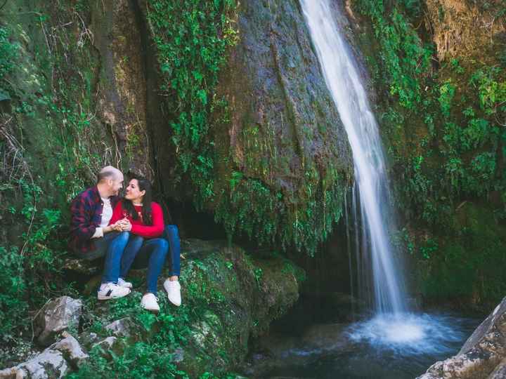 La cascada nos conquistó