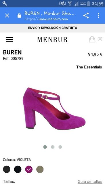 Zapatos diferentes de color para novia - 3