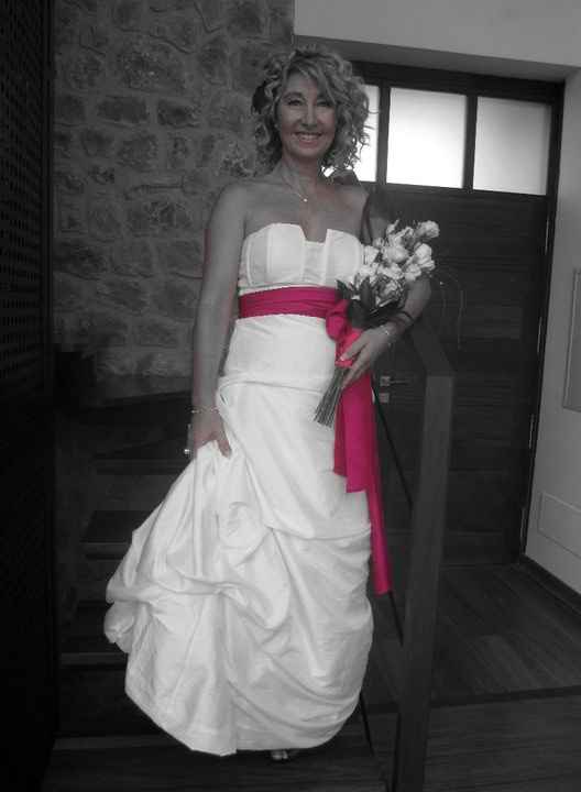 mi madre, el dia de sus bodas de plata!!espectacular!!