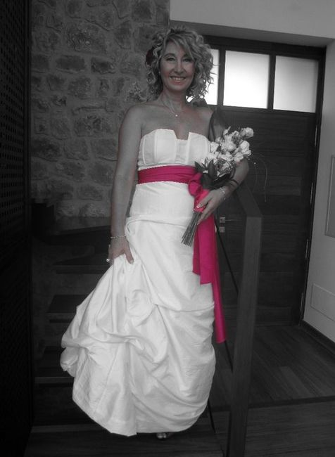 mi madre, el dia de sus bodas de plata!!espectacular!!