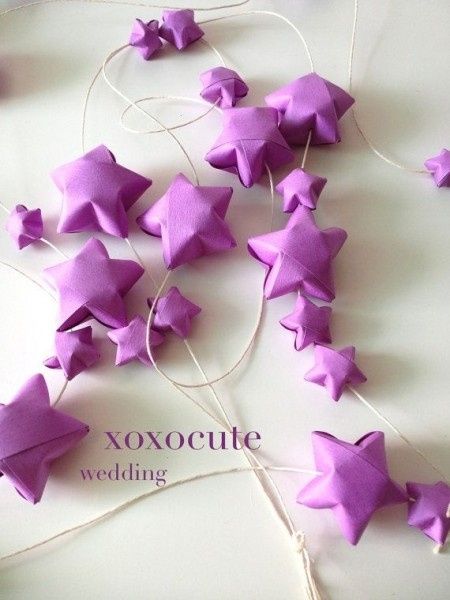 Estrellas colgantes