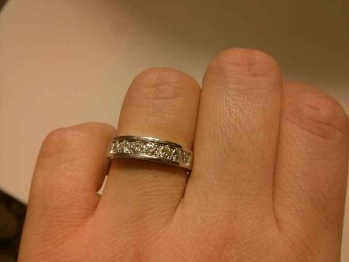 Vuestro anillo de pedida/regalo especial de boda - 1