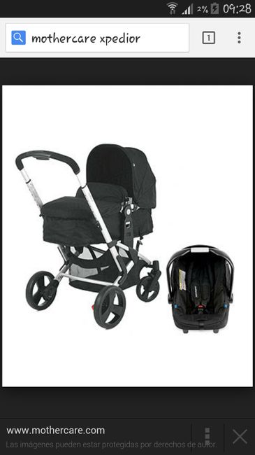 Carrito mothercare xpedior - 0