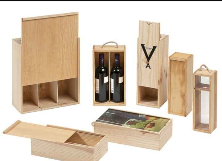 Cajas de vino para decoración - 1