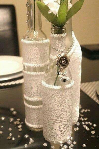 Botellas decoradas diy - 7