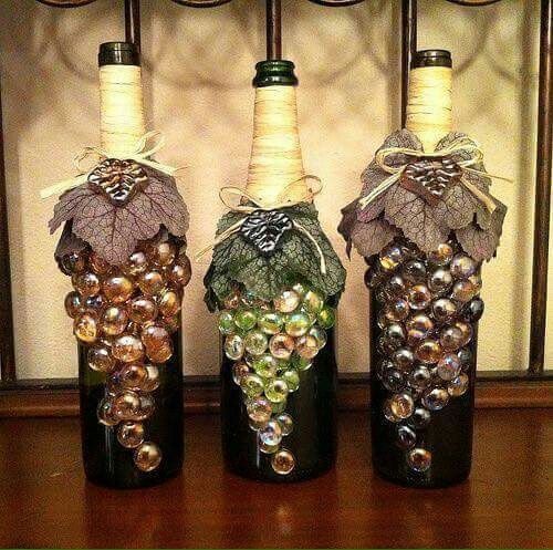 Botellas decoradas diy - 12
