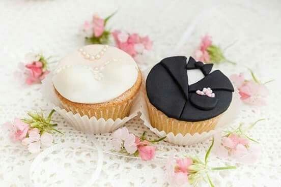 Cup cakes despedida de soltera y boda - 6