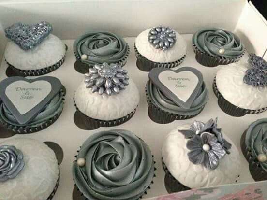 Cup cakes despedida de soltera y boda - 3