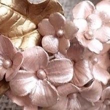 mi tocado de flores