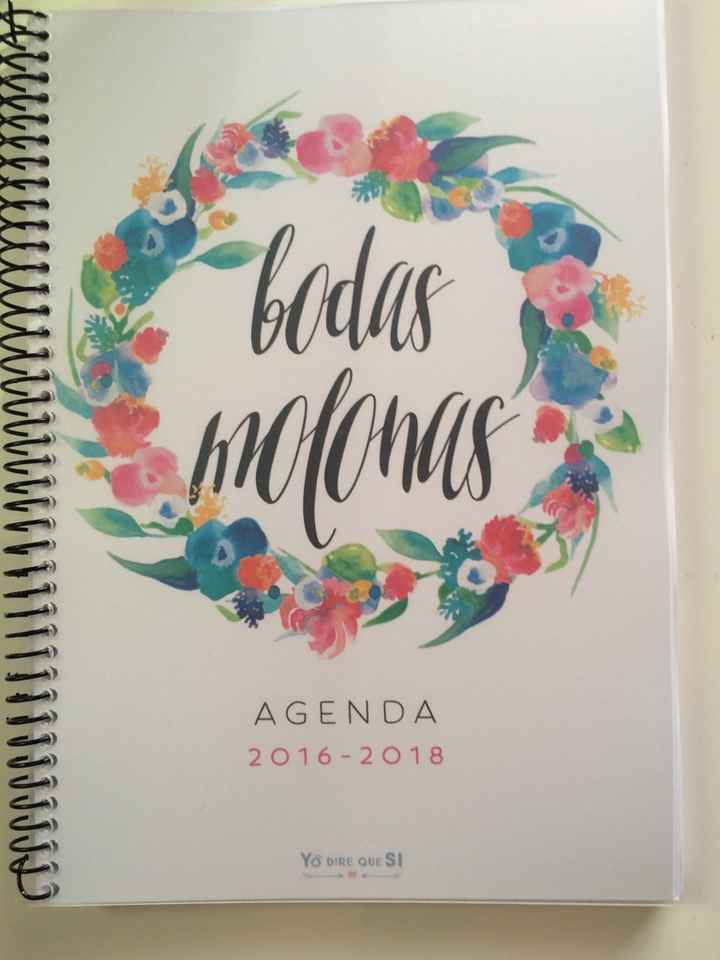 ¡ya tengo mi agenda de 'bodas molonas'! - 1