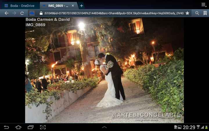 camino entrada novia